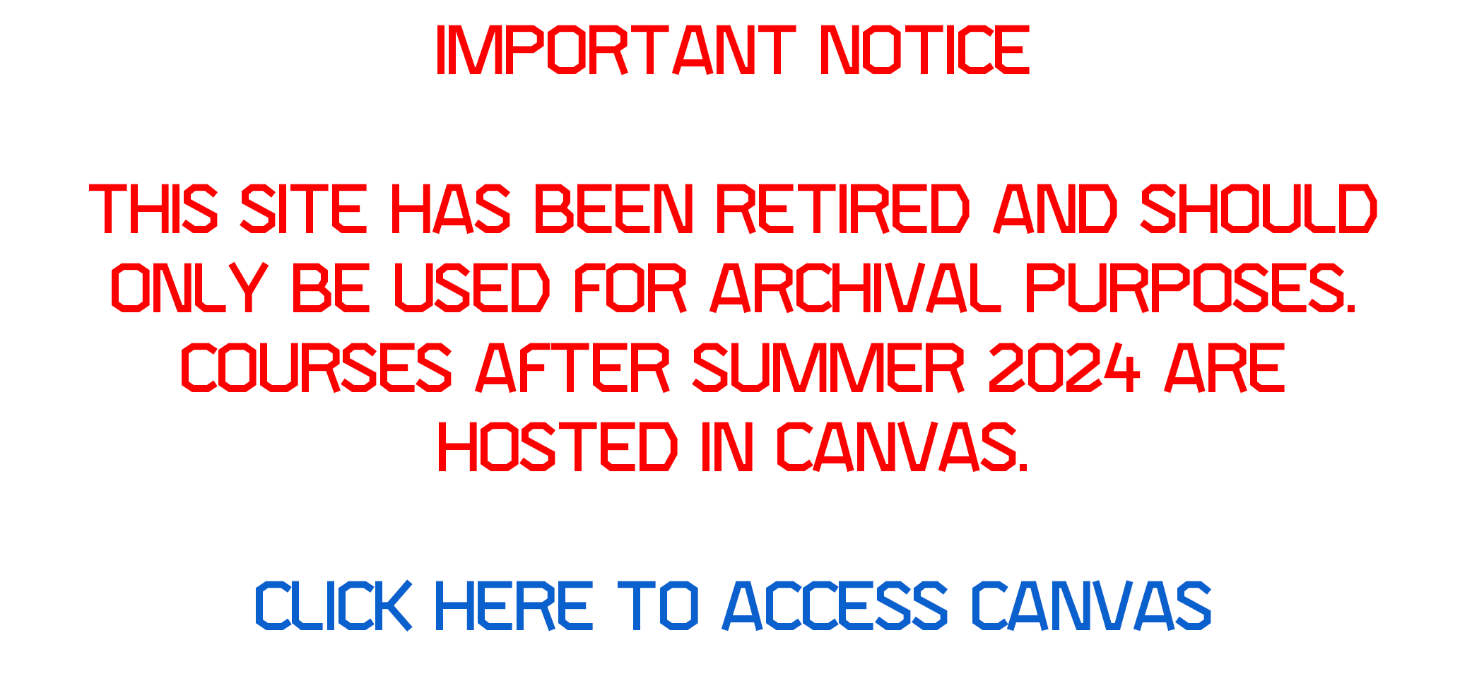 Moodle Retirement Notice